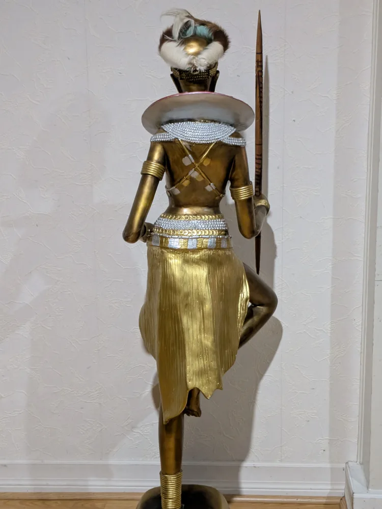 Rare Warrior  Woman Statue image indicator(5)