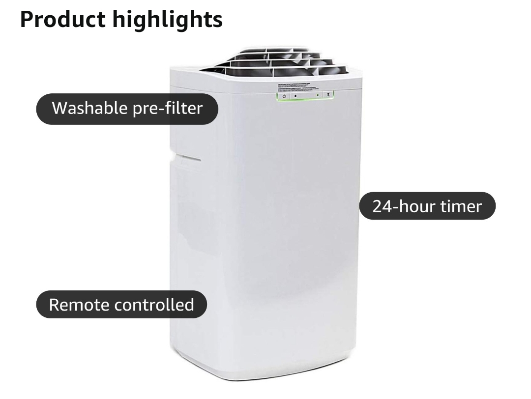 Whynter Portable Air Conditioner - photo 3