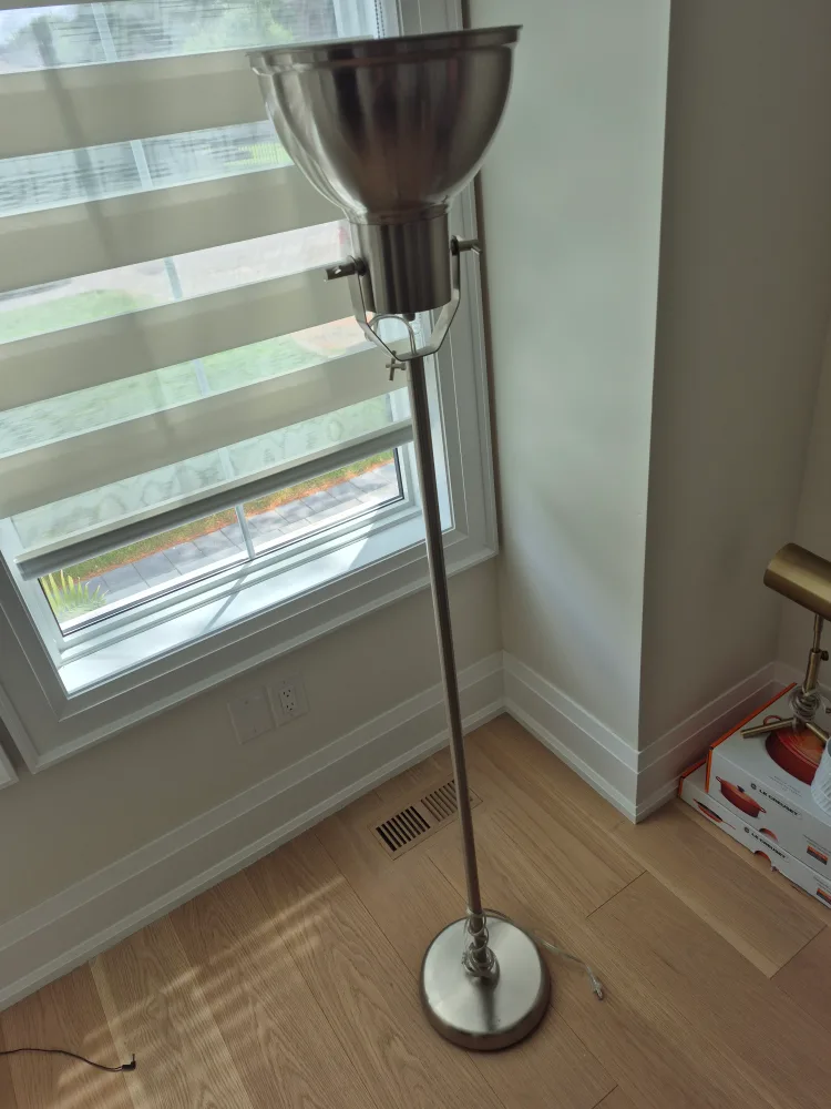 Silver Floor Lamp thumbnail