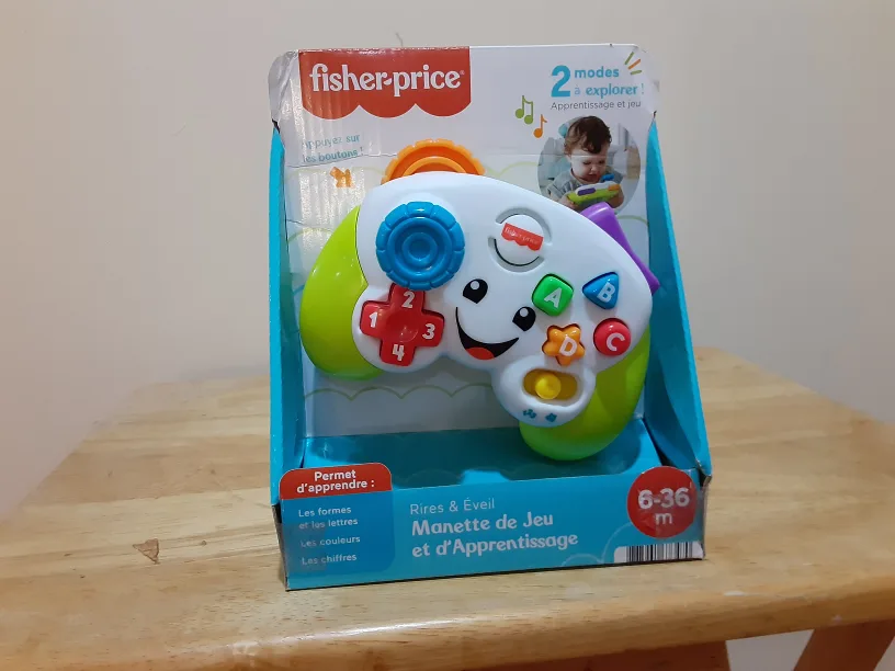 New Fisher-Price Rires & Éveil Manette de Jeu et d'Apprentissage image indicator(5)