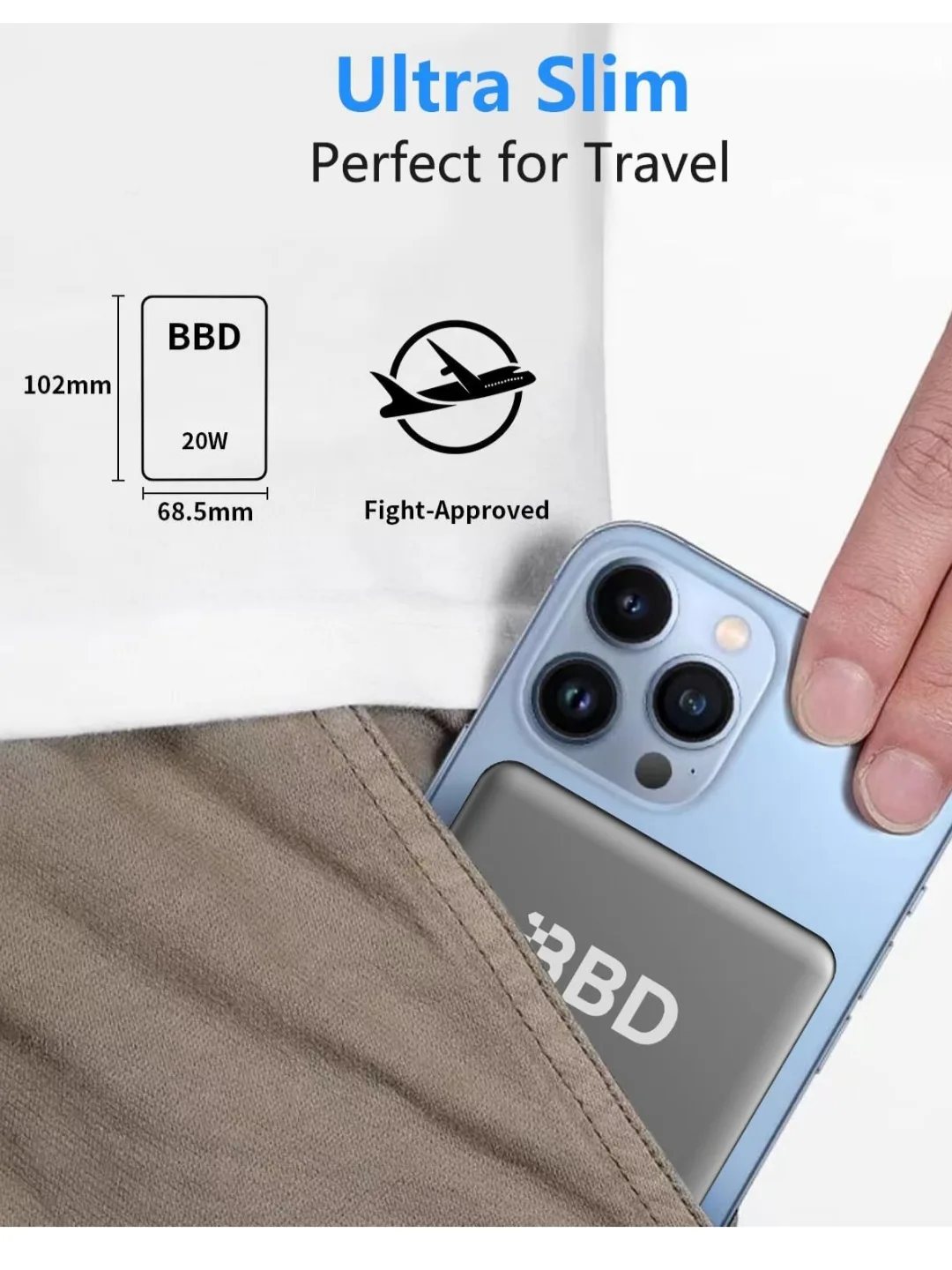 Magnetic Wireless Power Bank image indicator(6)