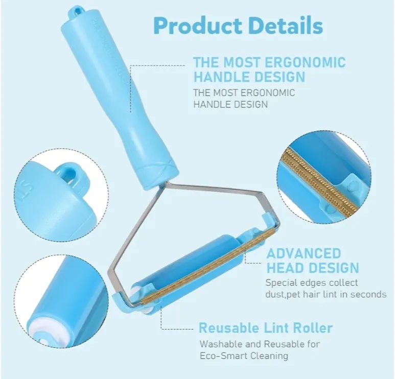 StickyRoot Lint Roller Pet Hair Remover Tool image indicator(4)