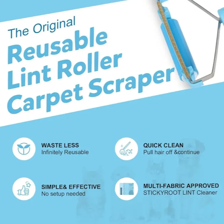 StickyRoot Lint Roller Pet Hair Remover Tool image indicator(5)