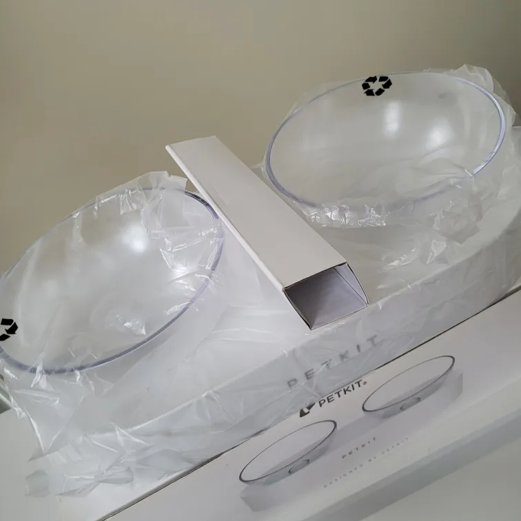 Brand New set Pets Water & Food Bowl image indicator(2)