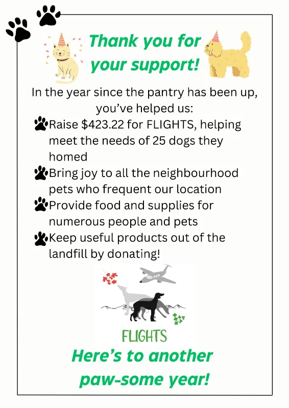 Wanted: Items for community and pet pantry image indicator(3)
