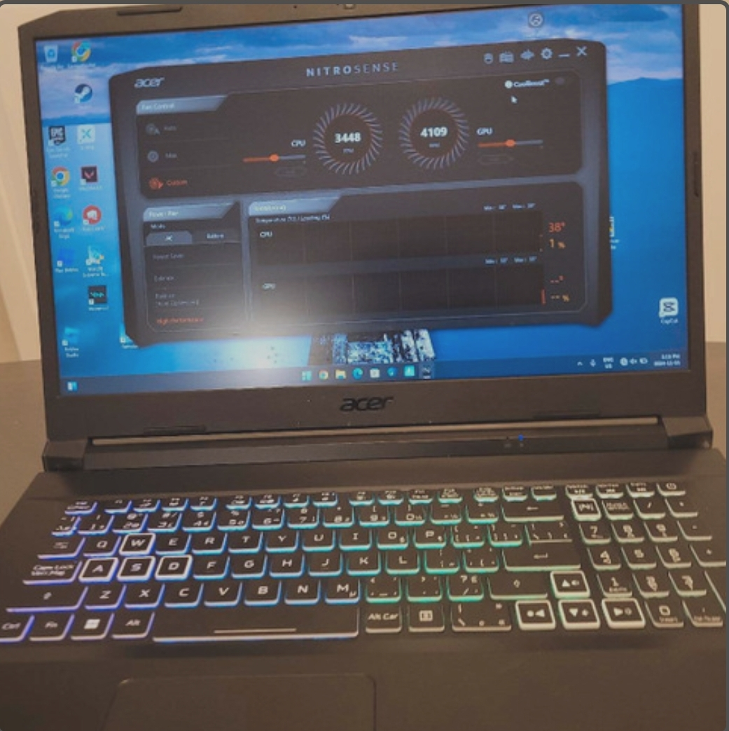 Acer Nitro 5 - RTX 3060, i7-11800H, 16GB RAM, 512GB SSD – $800