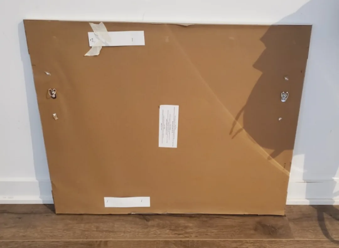 32.5" x 26" Solid Wood-frame Mirror image indicator(2)