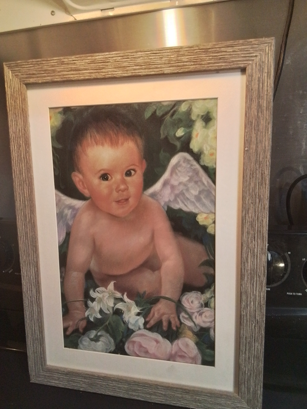 Framed Original Pastel Painting
