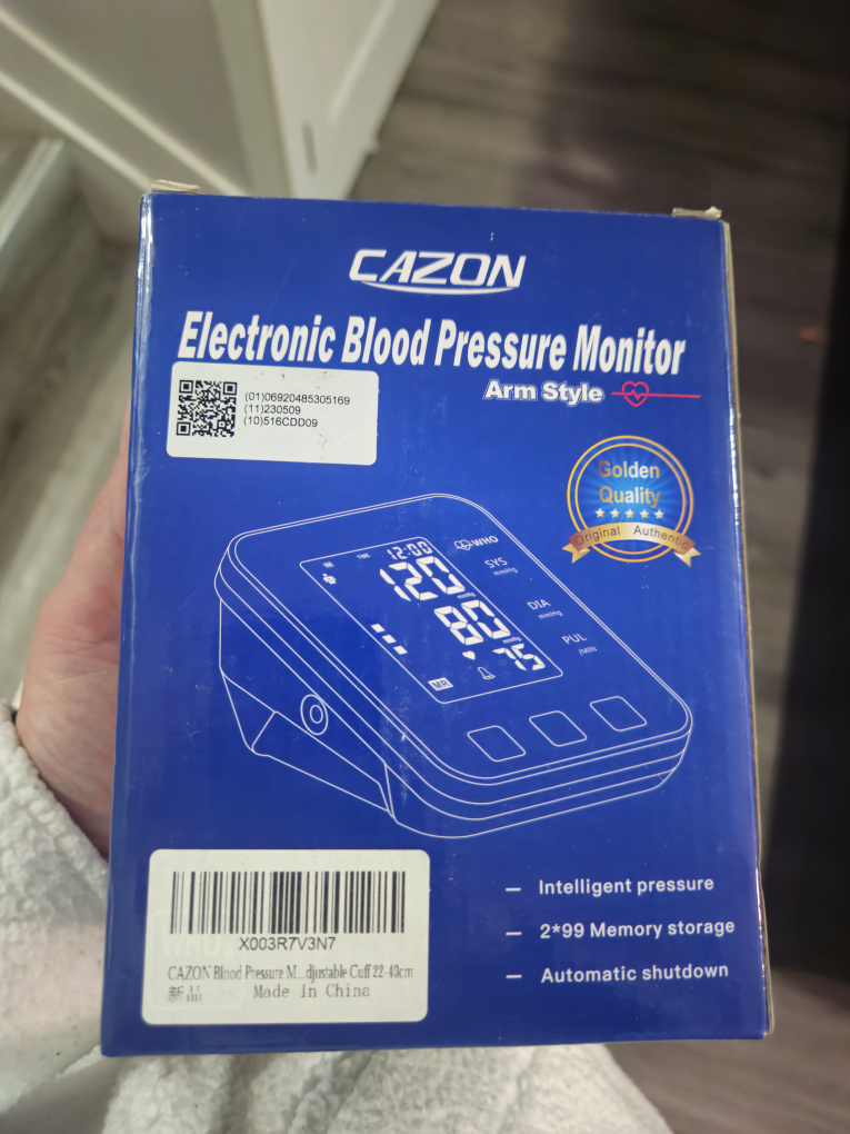 CAZON Electronic Blood Pressure Monitor