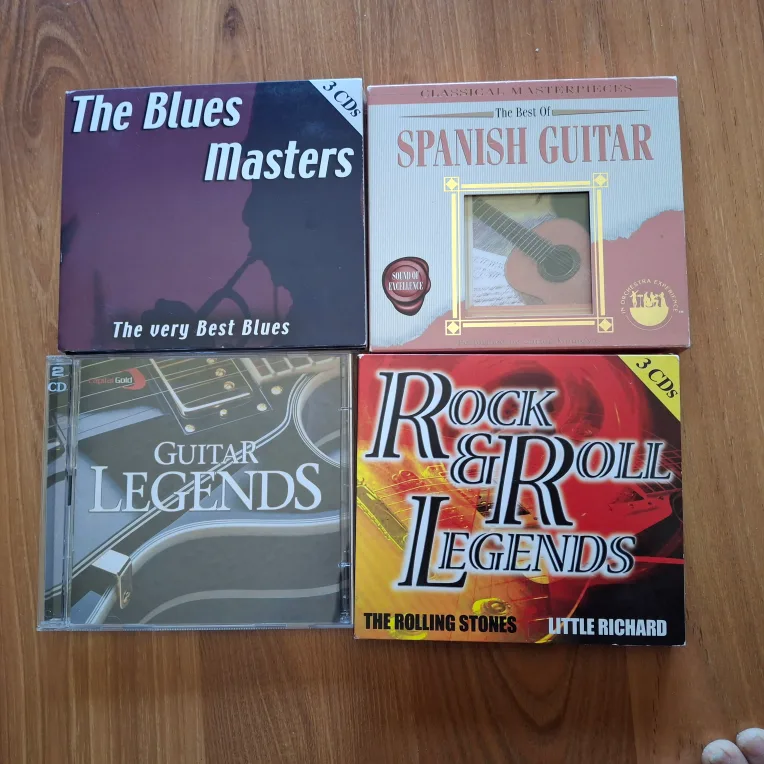 Music CD Collection: Blues, Rock & Roll, and Spanish Guitar thumbnail