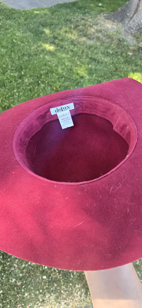 Delux Burgundy Hat - photo 3