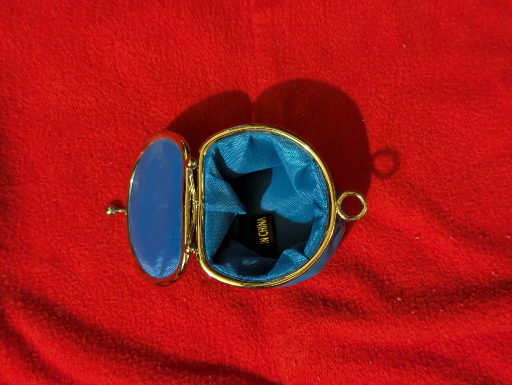 Danier Blue Coin Purse image indicator(3)