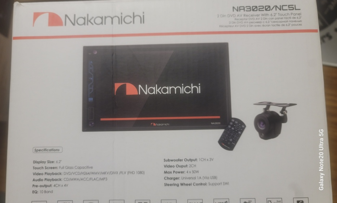 Nakamichi NA3020/NCSL 2-Din AV Receiver - photo 4