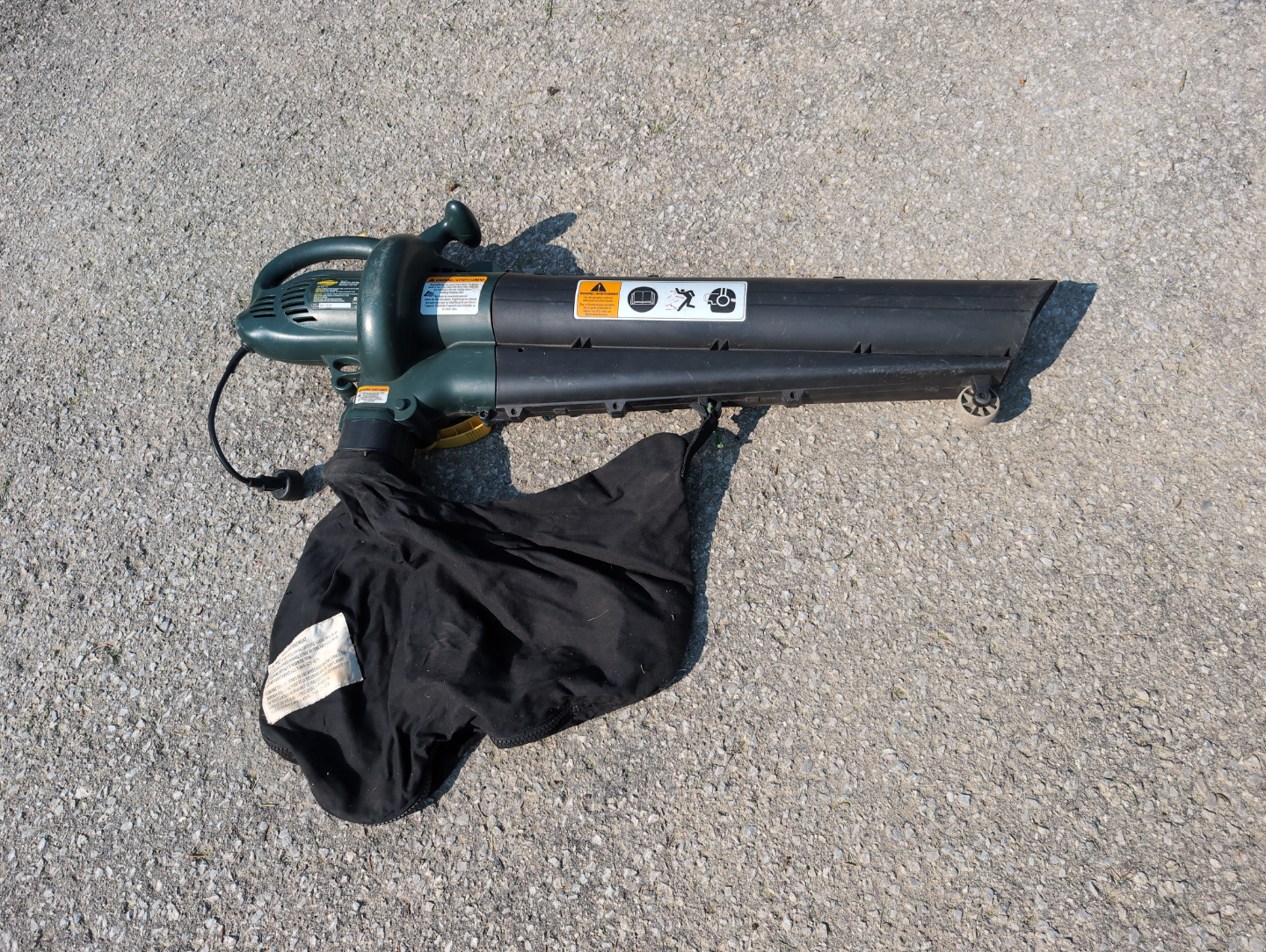 Yardworks Blower/Vac with Bag - photo 3
