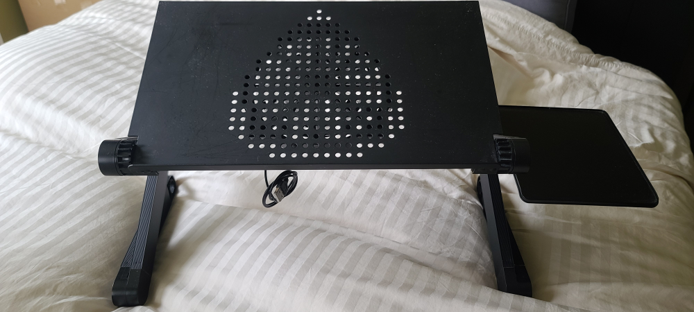 Adjustable Laptop Desk - Black