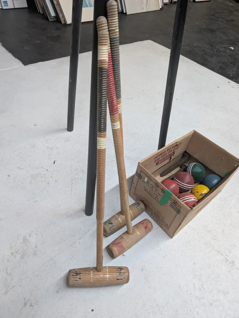Vintage Croquet Set thumbnail