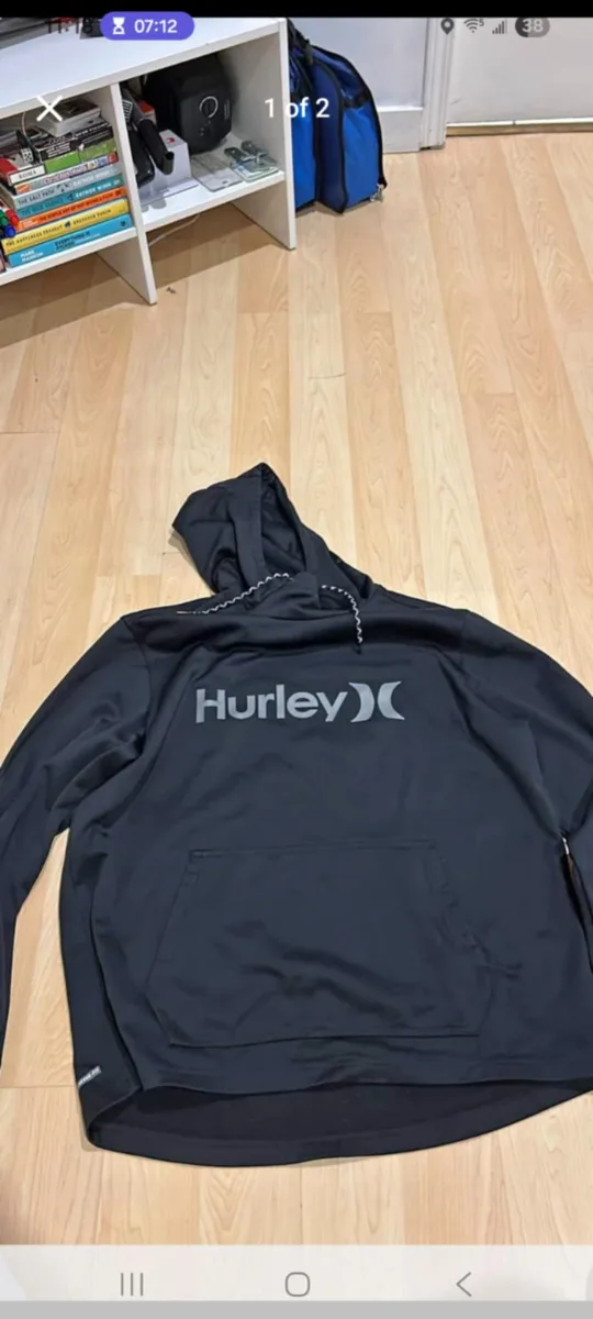 Hurley Black Hoodie thumbnail