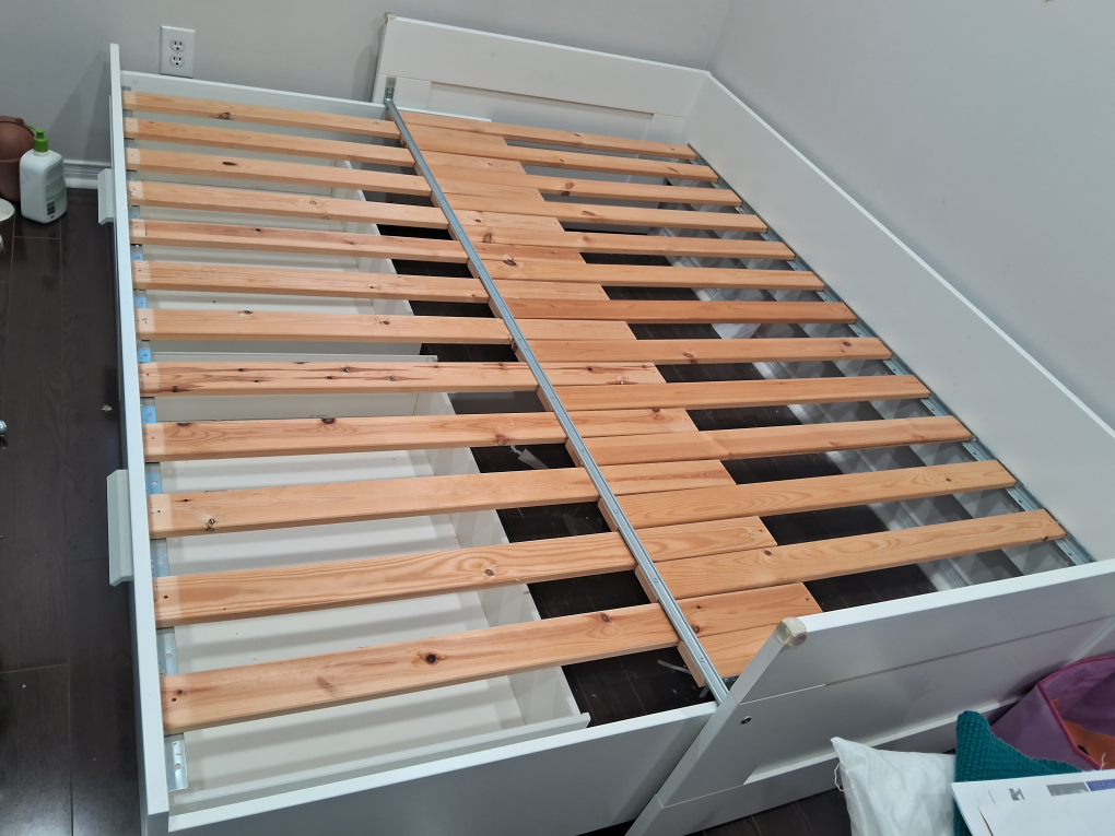 IKEA Brimnes Bed Frame with Storage - photo 4