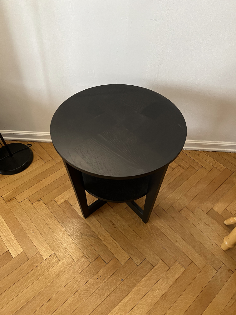 Black Wooden Side Table - photo 3