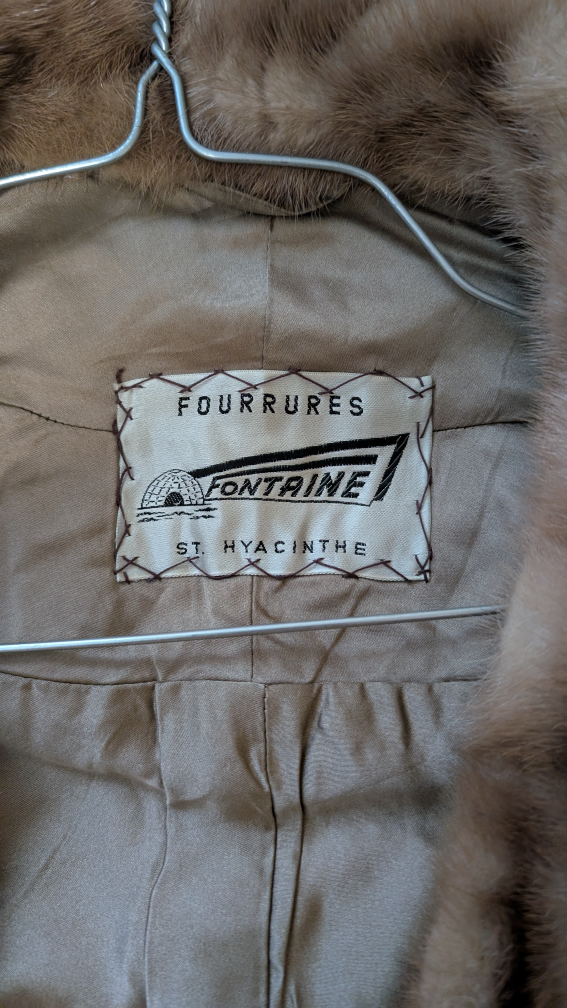 Vintage Fur shoulder throw and Scarf Set - photo 2