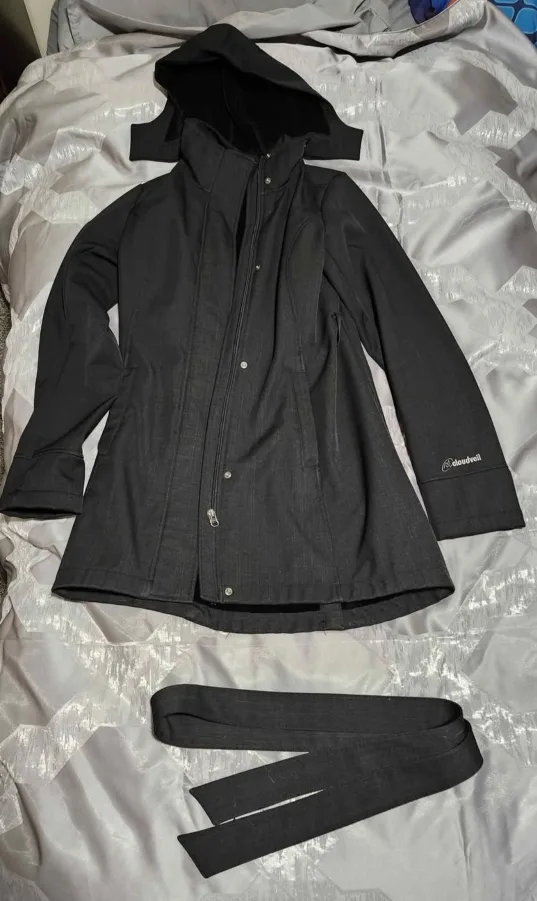 Cloudveil Softshell Jacket Black Ladies small thumbnail