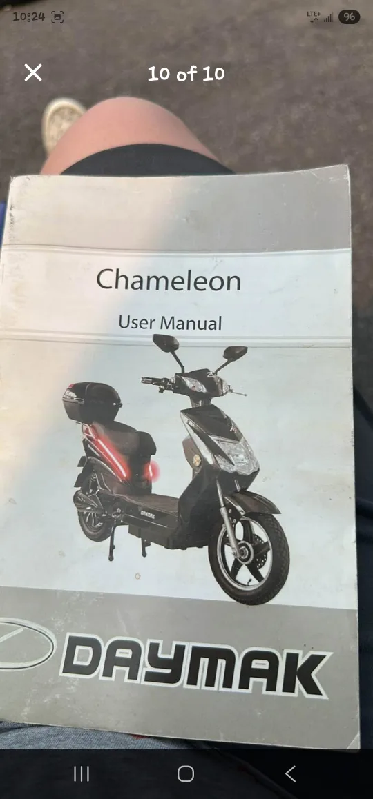 Chameleon Daymak Electric Scooter image indicator(5)