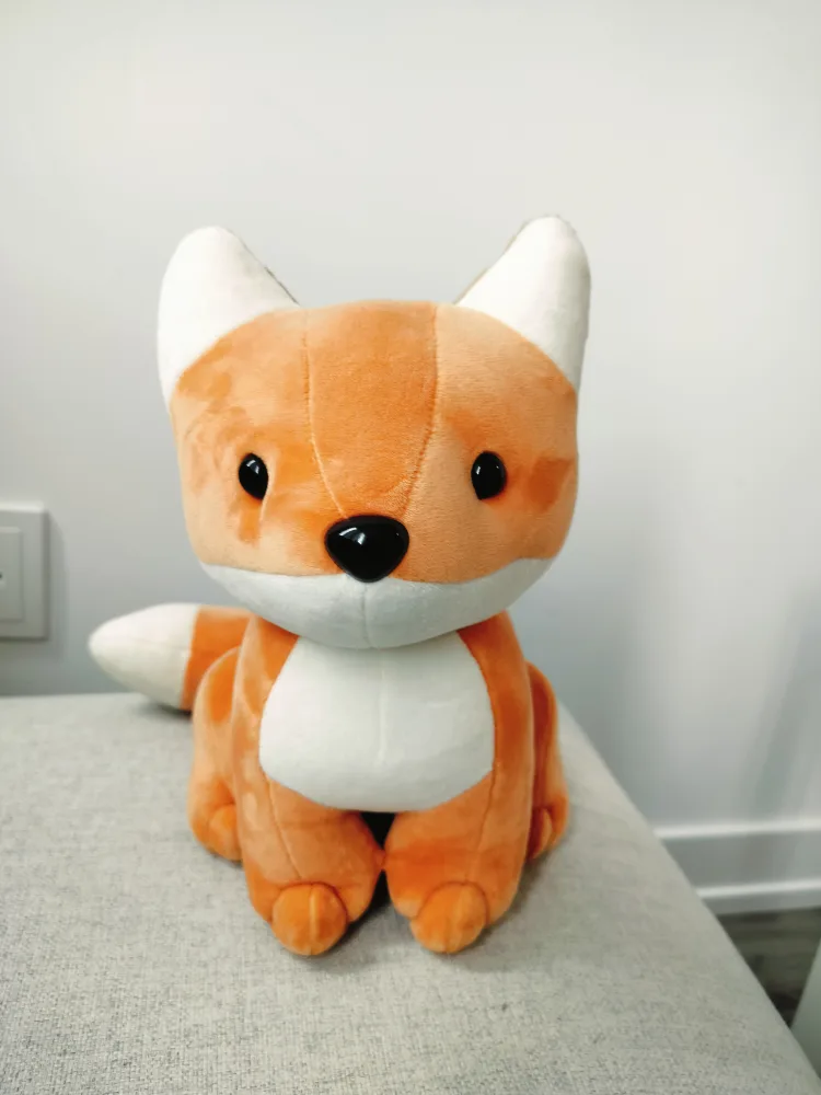 Orange Fox Plush Toy image indicator(3)
