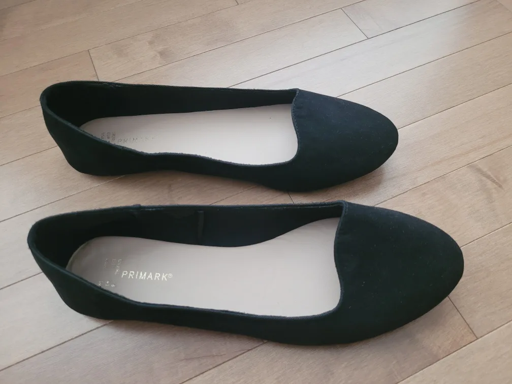 New Black Ballerina Flats thumbnail