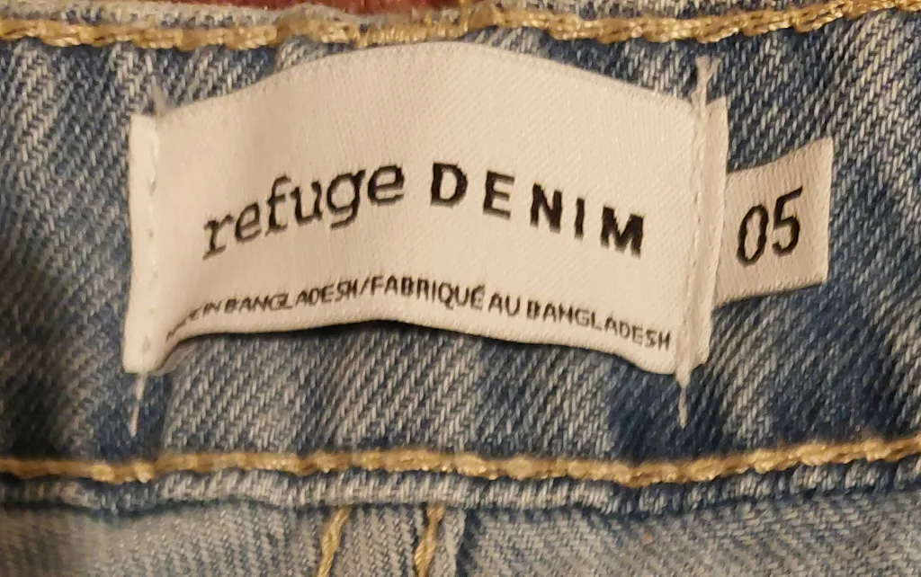 Refuge Denim Baggy Jeans Size 5 image indicator(3)