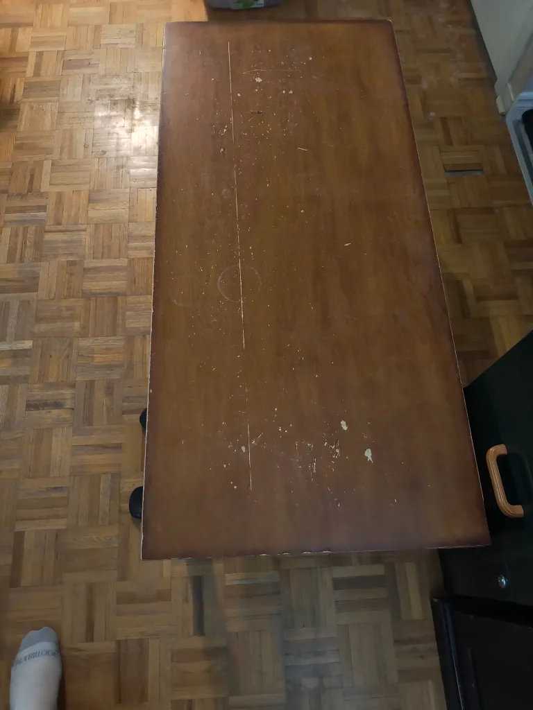 Wooden Coffee Table with matching end tables image indicator(2)