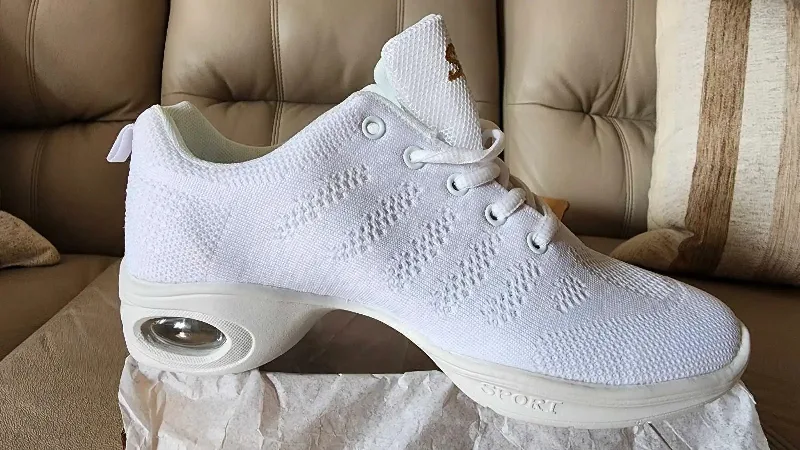 Women's Jazz Air Cushion Dance Sneakers & Walking image indicator(5)