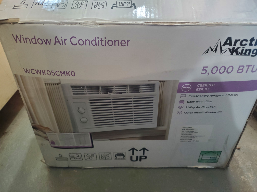 Arctic King 5,000 BTU Window Air Conditioner