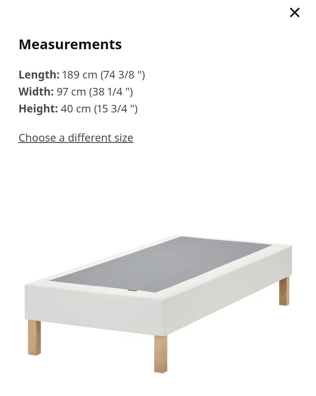 Twin Bed Frame image indicator(5)