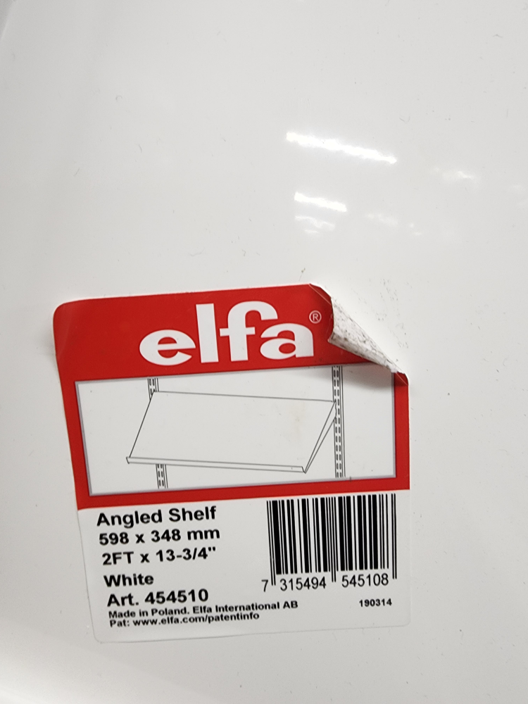 Elfa Freestanding Angled Shelving System - photo 4