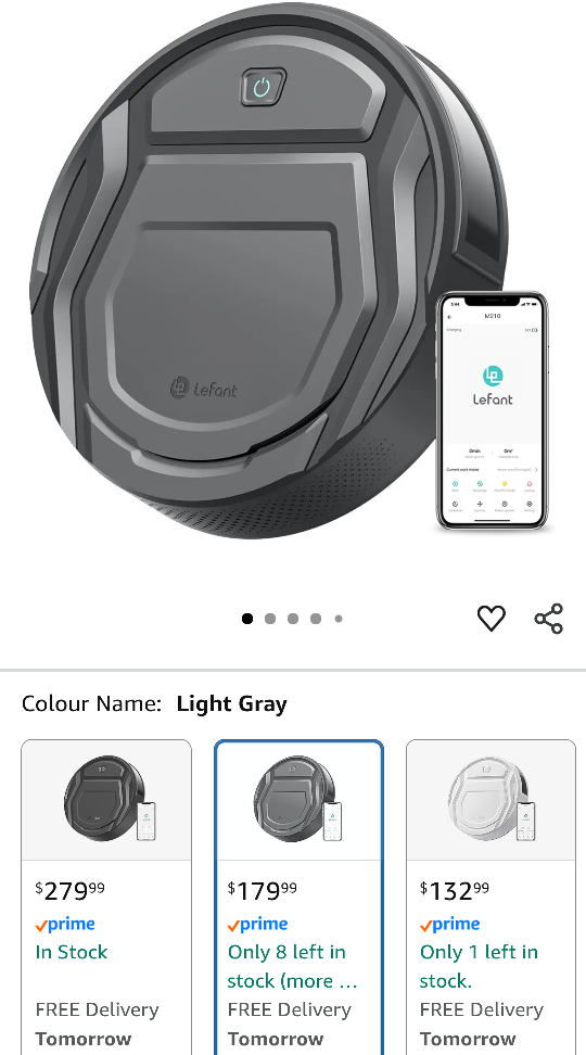 Lefant Robot Vacuum Cleaner - photo 2