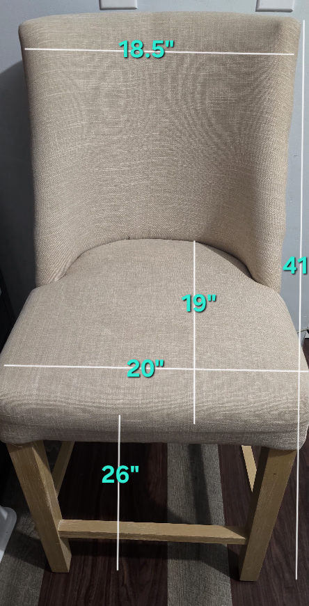 Cream Fabric Chair