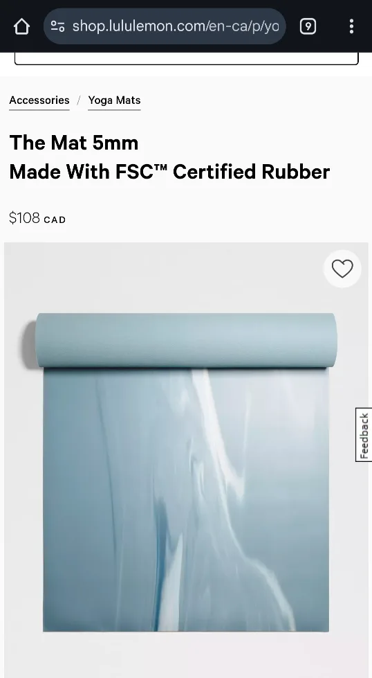 Lululemon Yoga Mat thumbnail