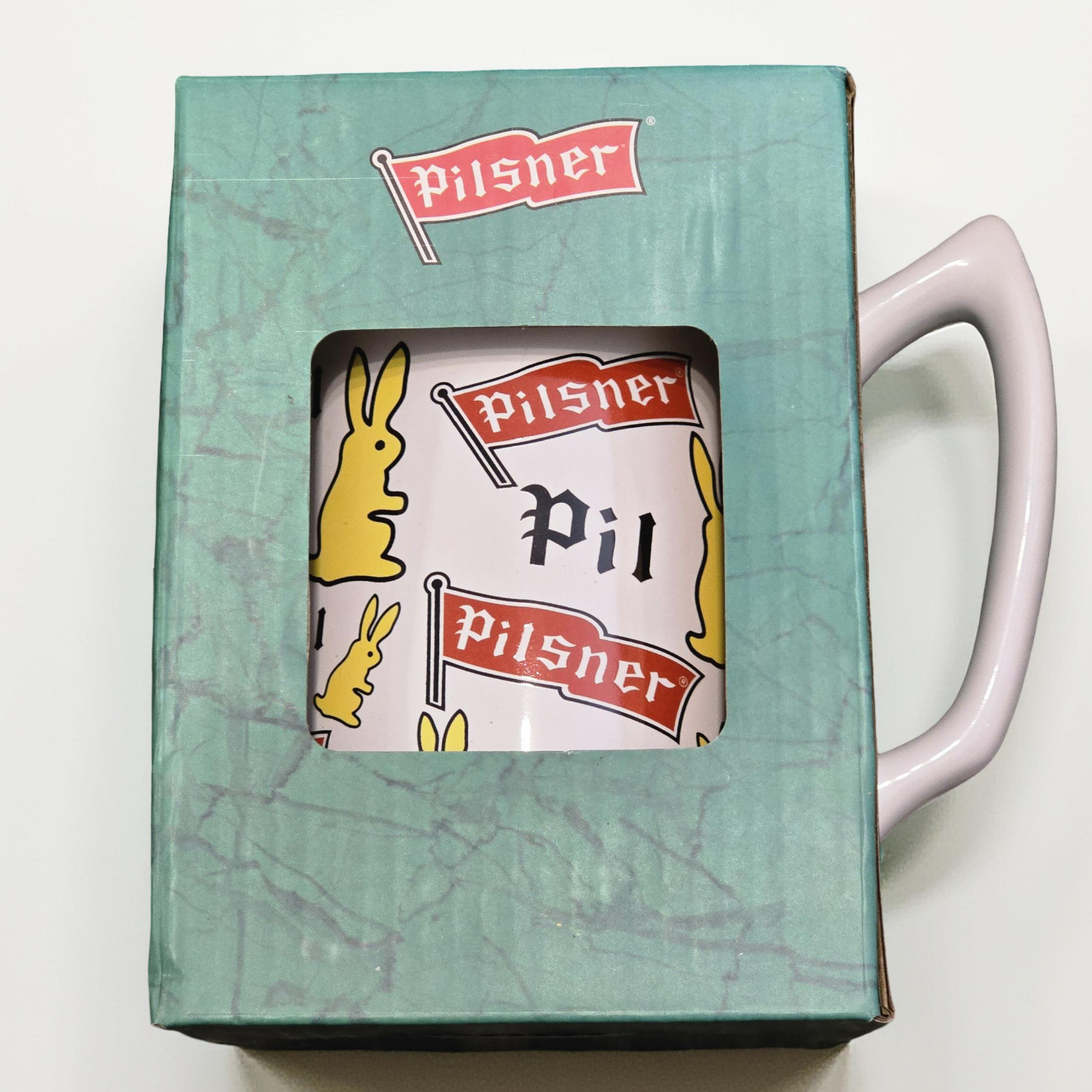 Pilsner Beer Mug - White Rabbit