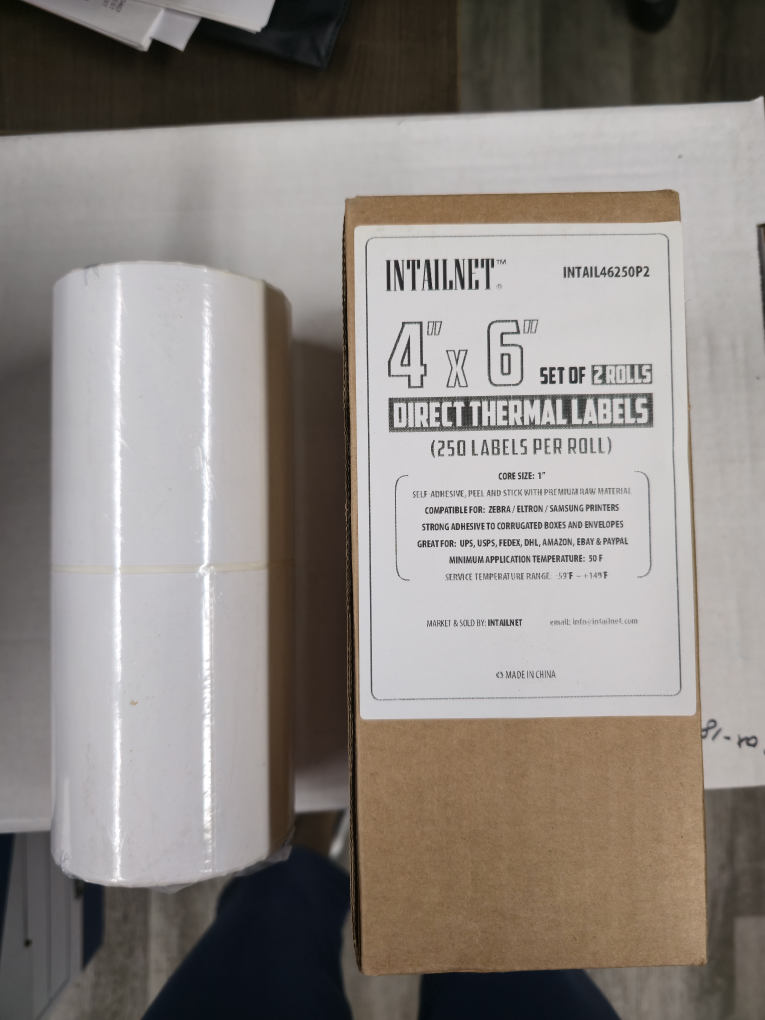 Direct Thermal Labels 4"×6"