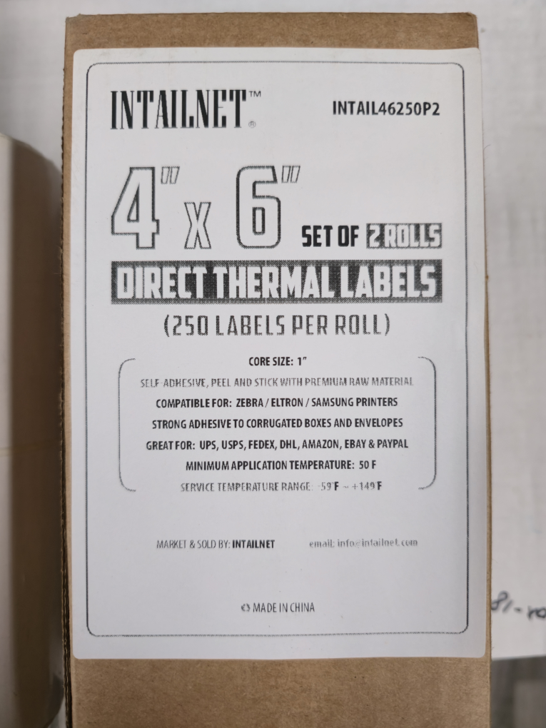 Direct Thermal Labels 4"×6" - photo 2