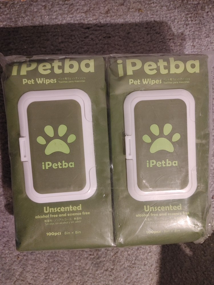 💚BUNDLE OF 200 PET DOG & CAT GROOMING WIPES BRAND NEW!