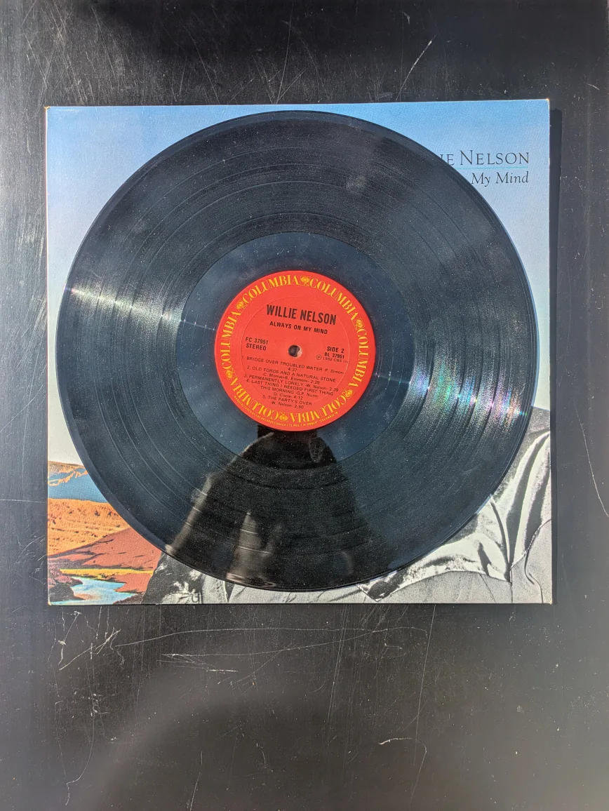 Willie Nelson - Always On My Mind Vinyl Record image indicator(3)