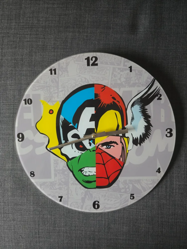 Glass Marvel Clock thumbnail
