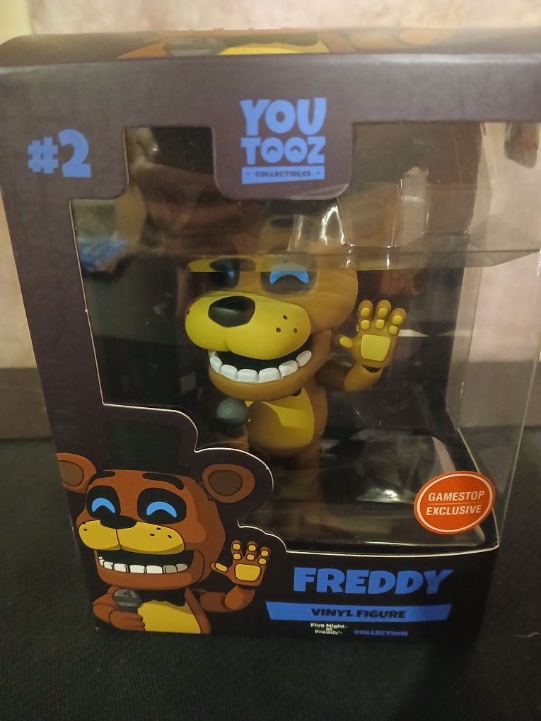 Freddy Vinyl Figure #freecycle