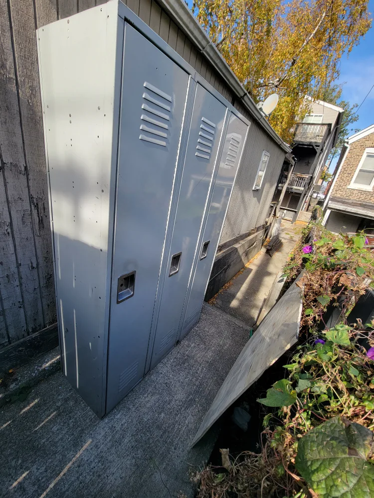 Metal Storage Lockers - Set of 3 thumbnail