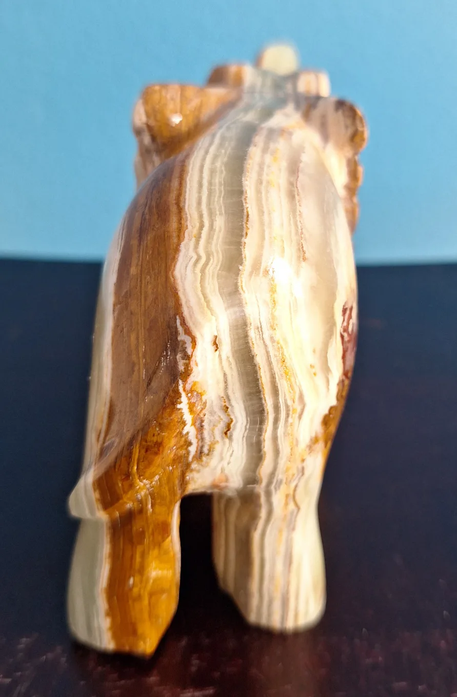Onyx Elephant Figurine image indicator(3)