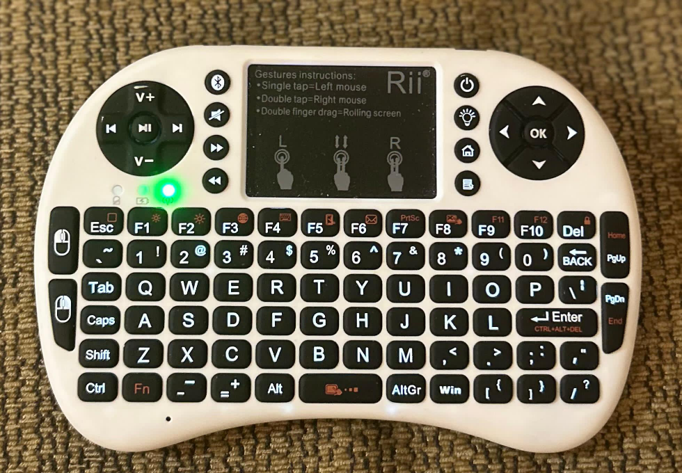 Rii i4 Dual Mode Multimedia Keyboard Touchpad Combo - photo 2