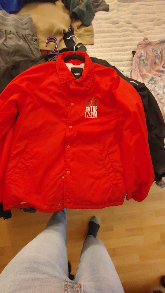 Vans Red Jacket - Small