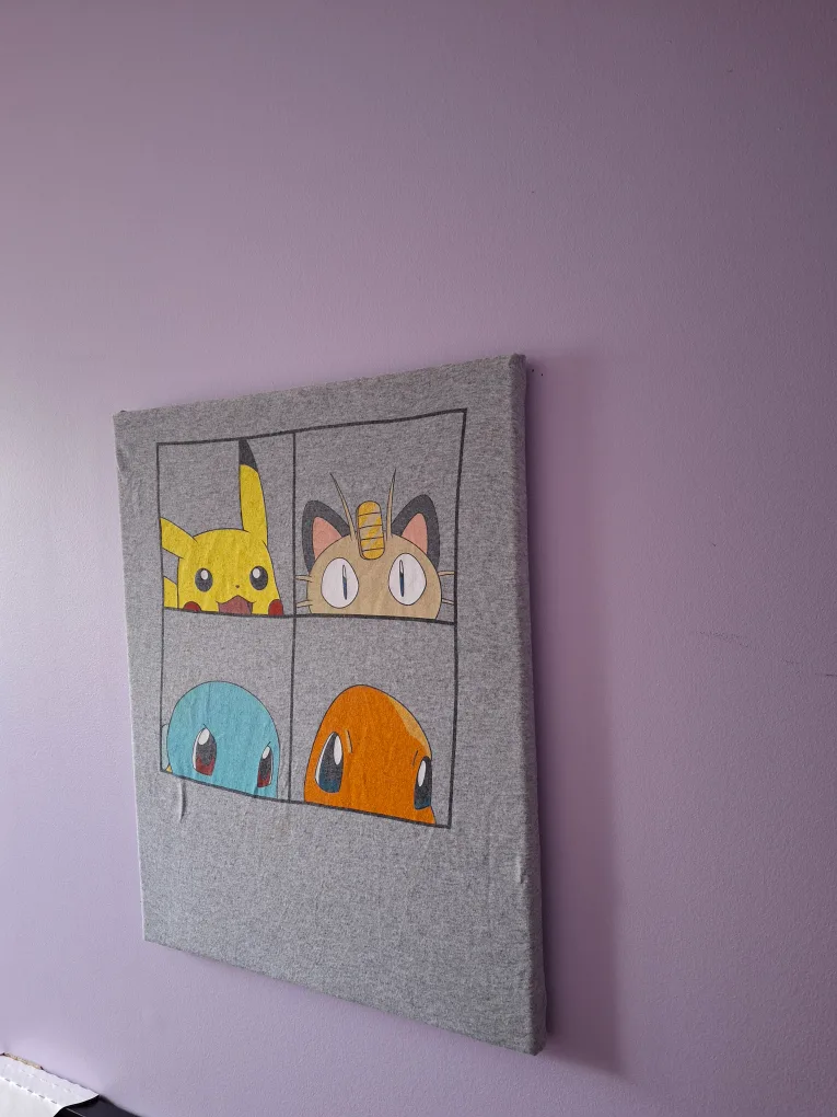 Pokemon Canvas Art - Pikachu, Meowth, Squirtle, Charmander image indicator(3)
