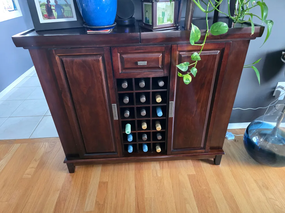 Wooden Wine Cabinet thumbnail